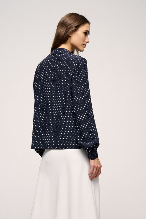 Luisa Spagnoli Birillo - Camicia Con Volant