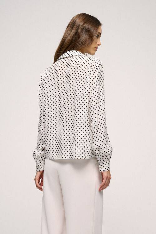 Luisa Spagnoli Birillo - Camicia Con Volant