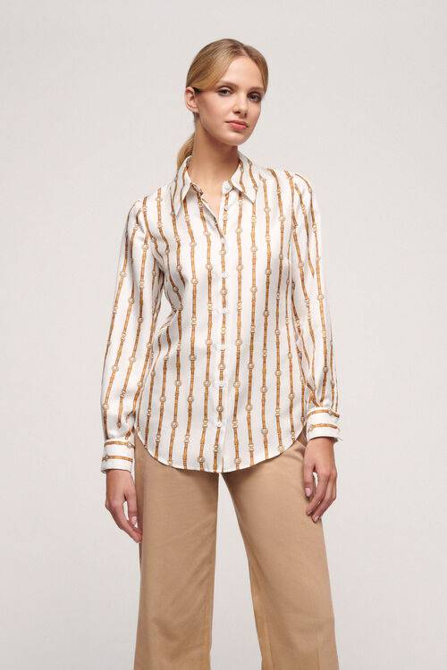 Luisa Spagnoli Blasone - Camicia stampata
