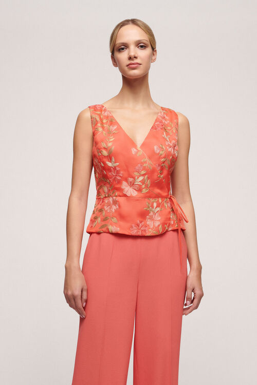 Luisa Spagnoli Blond - Top in seta