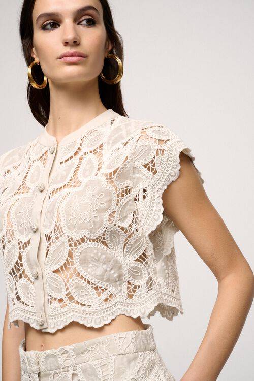 Luisa Spagnoli Boero - Top In Lino