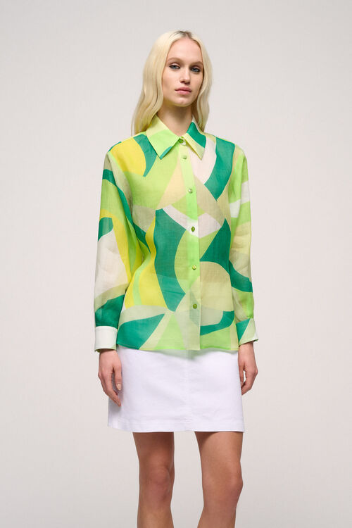 Luisa Spagnoli Bozzetto - Camicia in ramiè