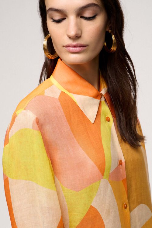 Luisa Spagnoli Bozzetto - Camicia in ramiè