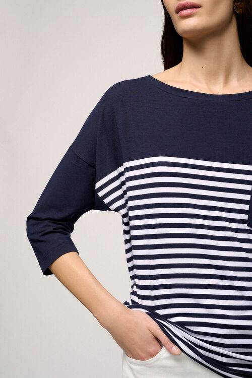 Luisa Spagnoli Brandina - T-shirt Marinière