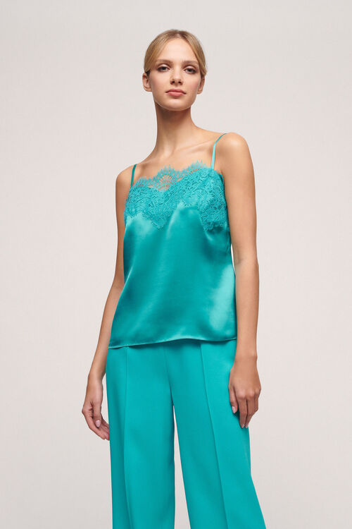 Luisa Spagnoli Brilli - Top in seta