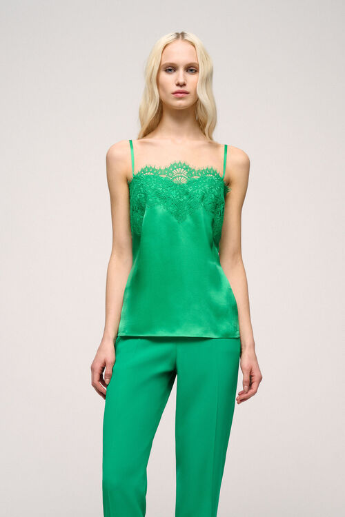 Luisa Spagnoli Brilli - Top in seta