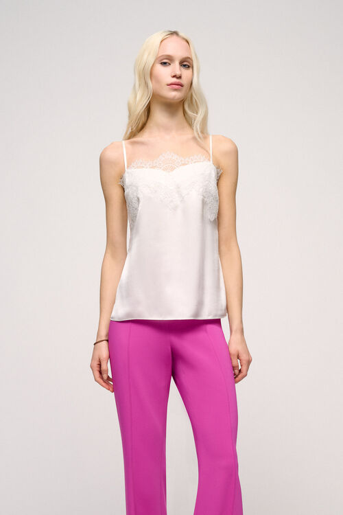 Luisa Spagnoli Brilli - Top in seta