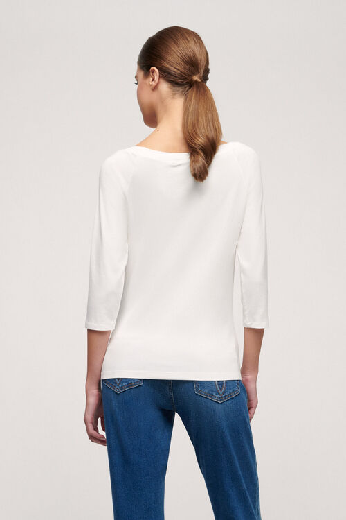 Luisa Spagnoli Bughi - T-shirt Con Logo