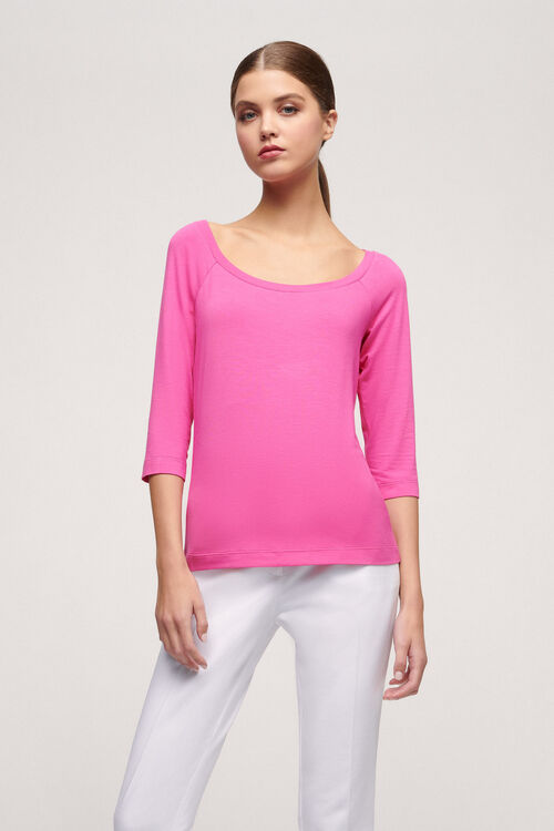 Luisa Spagnoli Bughi - T-shirt con logo