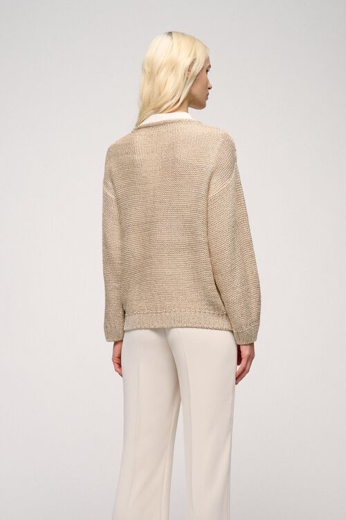 Luisa Spagnoli Cagli - Pullover Scollo A V