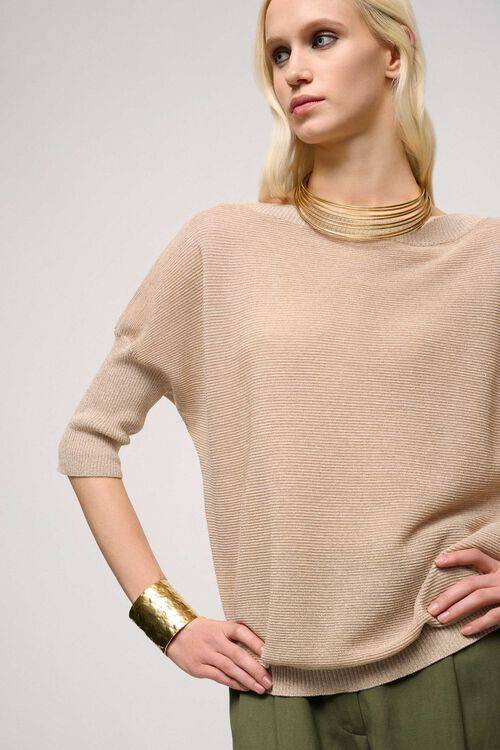 Luisa Spagnoli Calabria - Top in misto viscosa