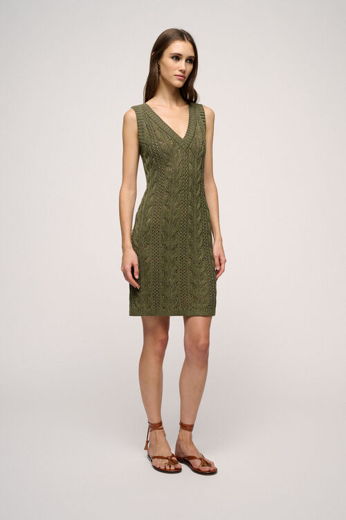 Luisa Spagnoli Calcina - Abito in misto lino