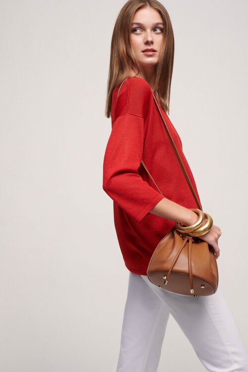 Luisa Spagnoli Campanella - Maglia In Viscosa