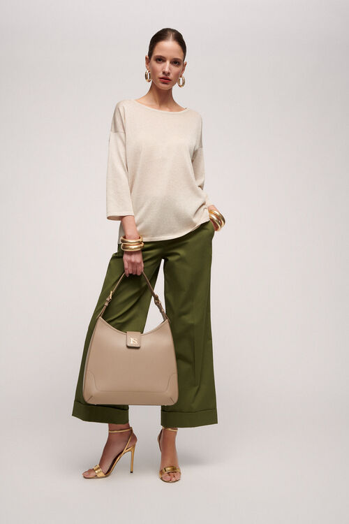 Luisa Spagnoli Campanella - Maglia In Viscosa