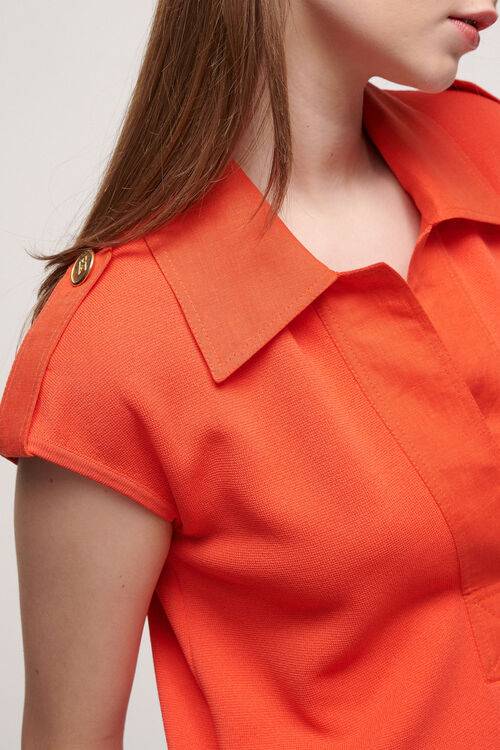 Luisa Spagnoli Canapino - Abito Scamiciato