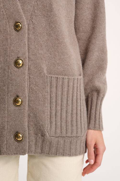 Luisa Spagnoli Canolo - Cardigan In Misto Cashmere