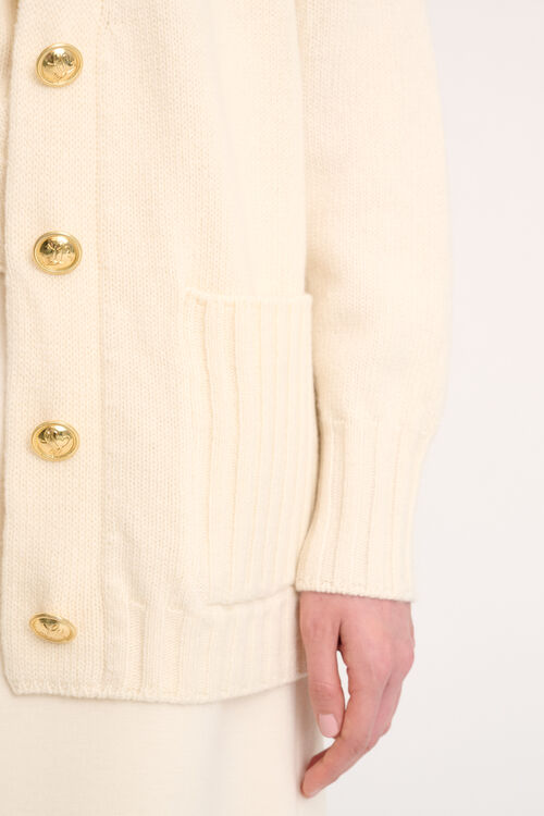 Luisa Spagnoli Canolo - Cardigan In Misto Cashmere