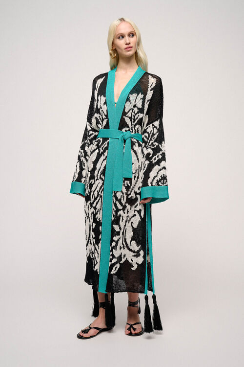 Luisa Spagnoli Cantieri - Soprabito modello kimono