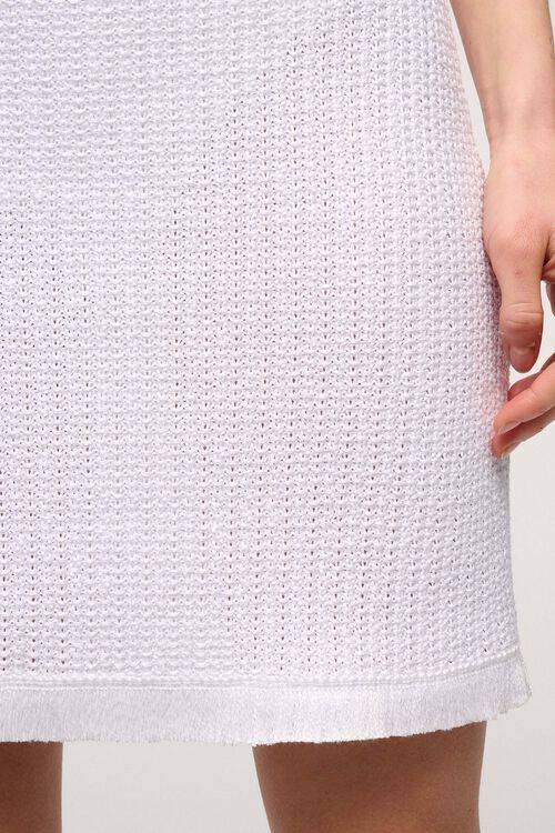 Luisa Spagnoli Carapace - Minigonna Sfrangiata