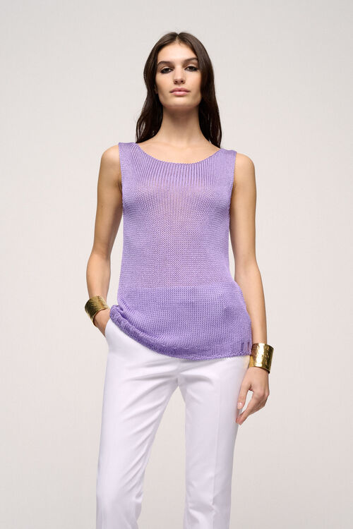 Luisa Spagnoli Caretta - Top in maglia