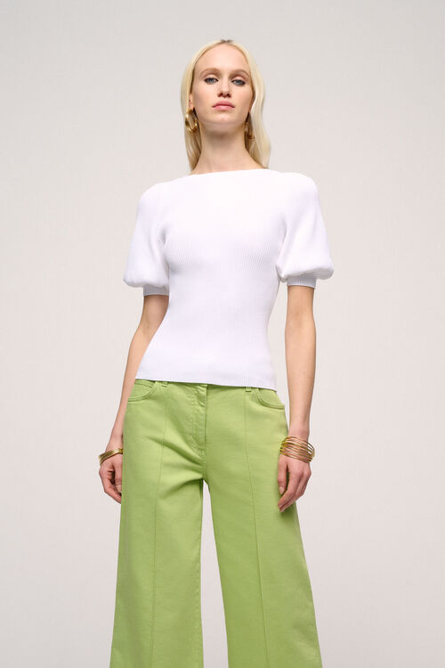 Luisa Spagnoli Cauzione - Top a costine