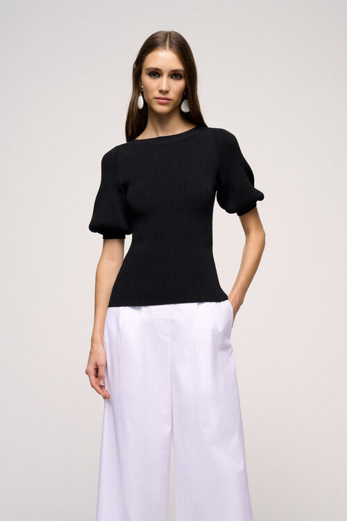 Luisa Spagnoli Cauzione - Top a costine