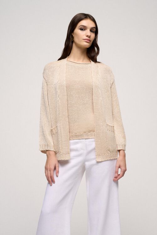Luisa Spagnoli Caverna - Cardigan in maglia