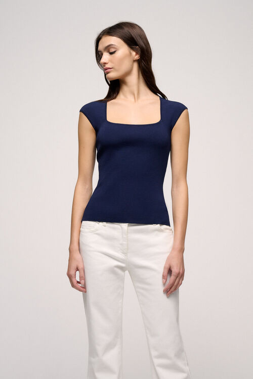 Luisa Spagnoli Cebrio - Top in maglia