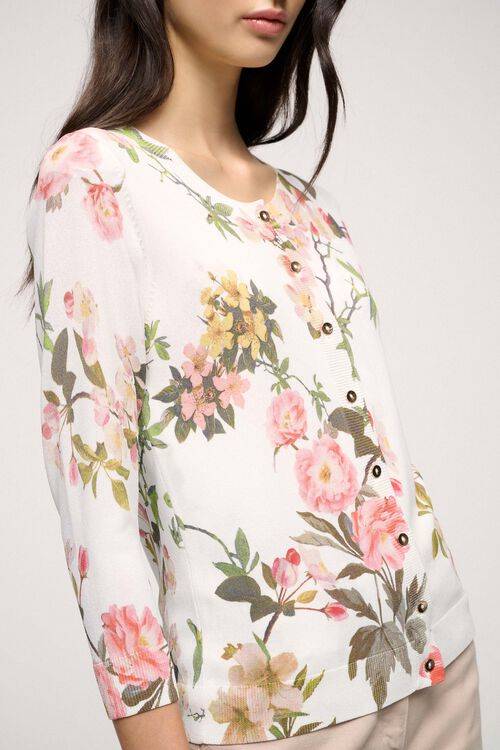Luisa Spagnoli Centrino - Cardigan Floreale