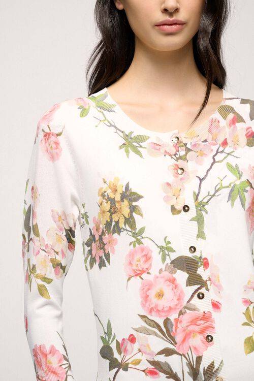 Luisa Spagnoli Centrino - Cardigan Floreale