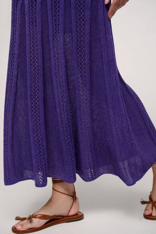 Luisa Spagnoli Cerchia - Abito In Maglia Traforata