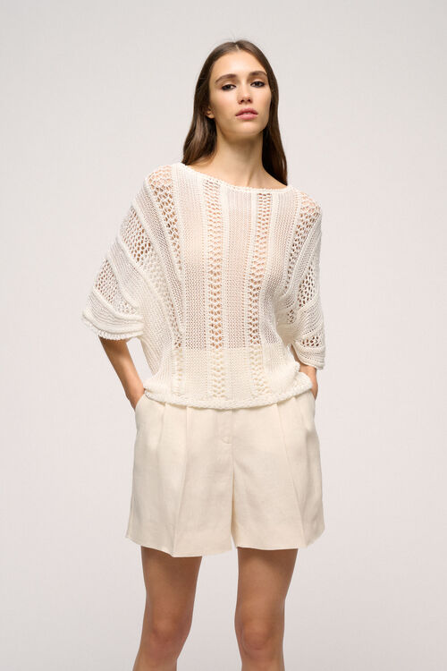 Luisa Spagnoli Cerniera - Top in maglia