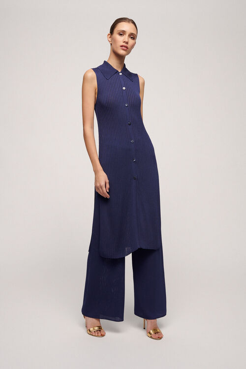 Luisa Spagnoli Chicca - Gilet lungo