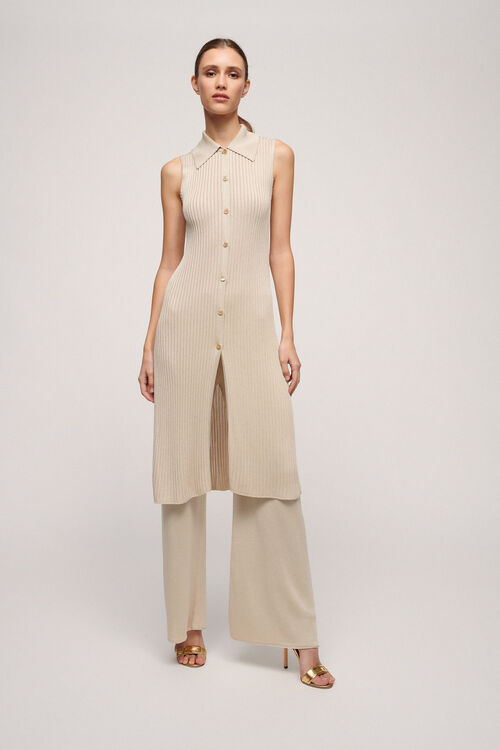 Luisa Spagnoli Chicca - Gilet lungo