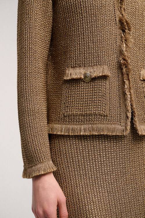 Luisa Spagnoli Chilometro - Giacca Sfrangiata