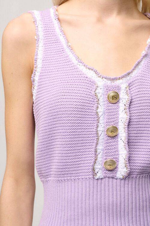 Luisa Spagnoli Chinino - Top Bon Ton In Maglia