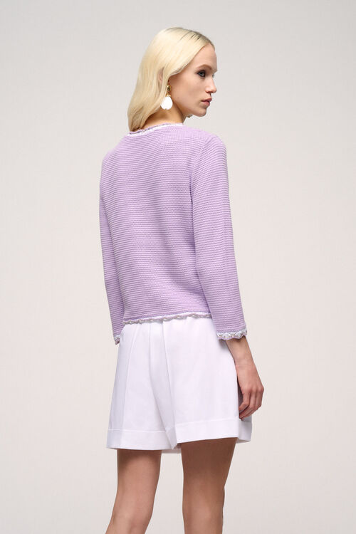 Luisa Spagnoli Chino - Cardigan Ricamato