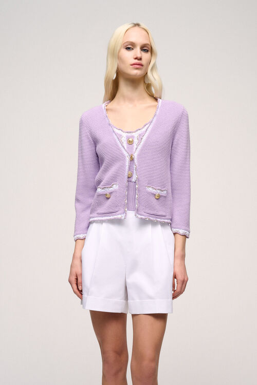 Luisa Spagnoli Chino - Cardigan ricamato