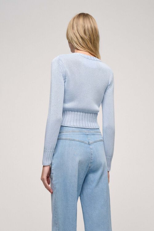 Luisa Spagnoli Chiuso - Pullover Cropped