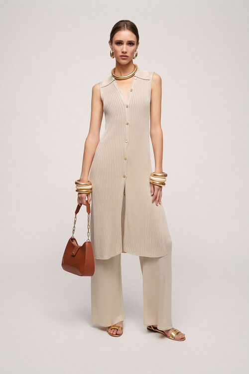 Luisa Spagnoli Cicuta - Pantalone In Maglia