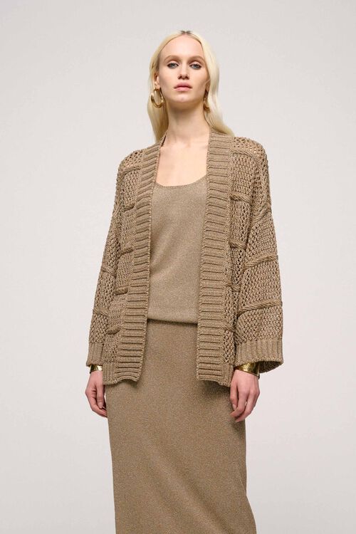 Luisa Spagnoli Cinofilo - Cardigan lurex