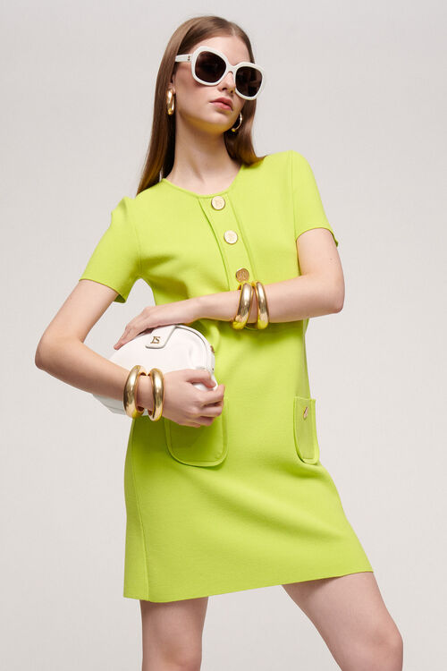 Luisa Spagnoli Citronella - Abito Scamiciato