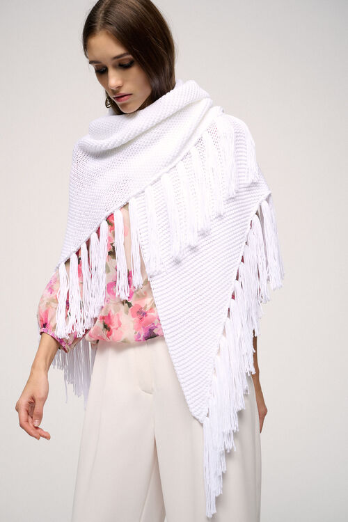 Luisa Spagnoli Ciuffo - Stola con frange