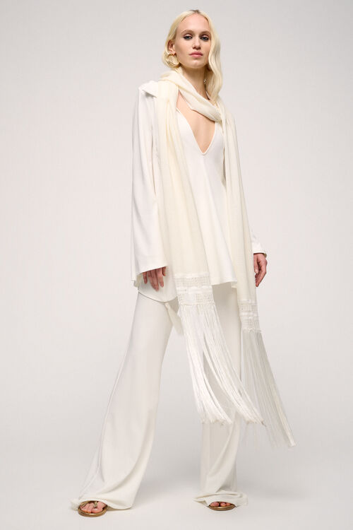 Luisa Spagnoli Clip - Stola Ricamata - Fashion Show