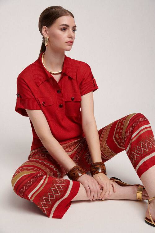 Luisa Spagnoli Cocchiere - Pantalone Flare