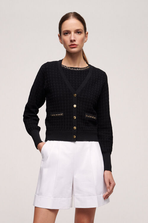 Luisa Spagnoli Codici - Cardigan bon ton