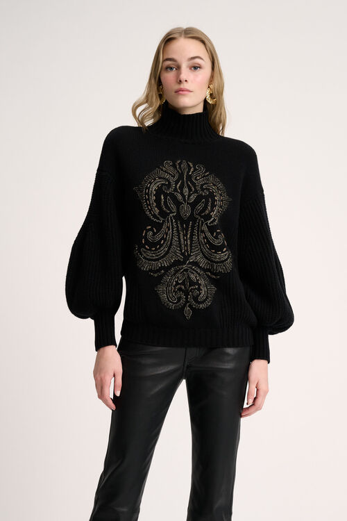 Luisa Spagnoli Colfiorito - Pullover Ricamato