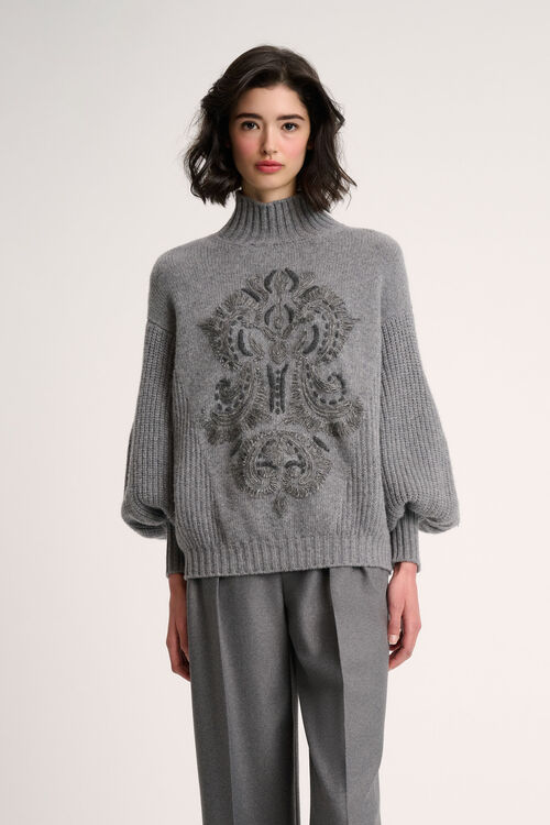 Luisa Spagnoli Colfiorito - Pullover Ricamato