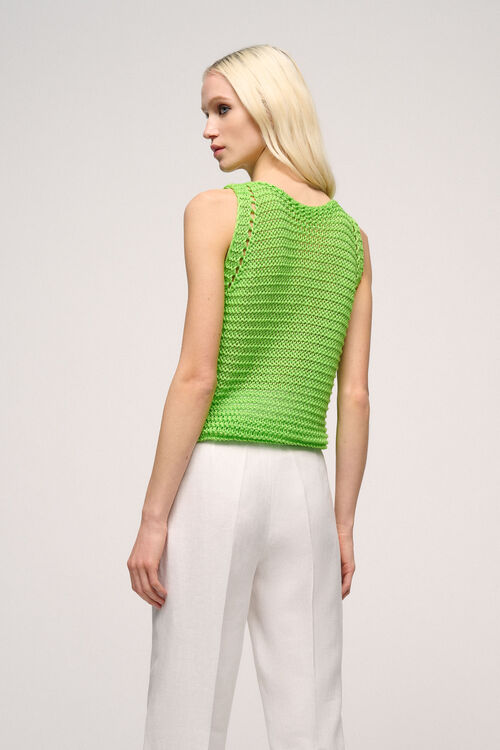 Luisa Spagnoli Collare - Top In Maglia