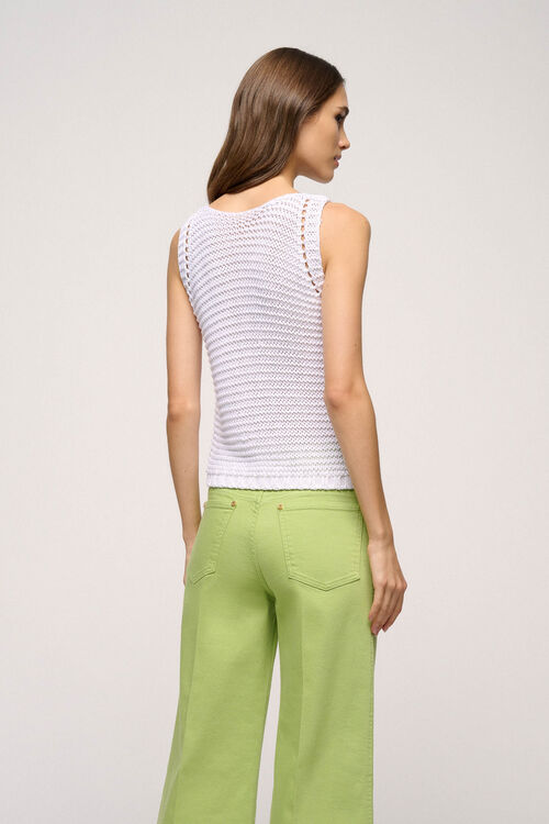 Luisa Spagnoli Collare - Top In Maglia